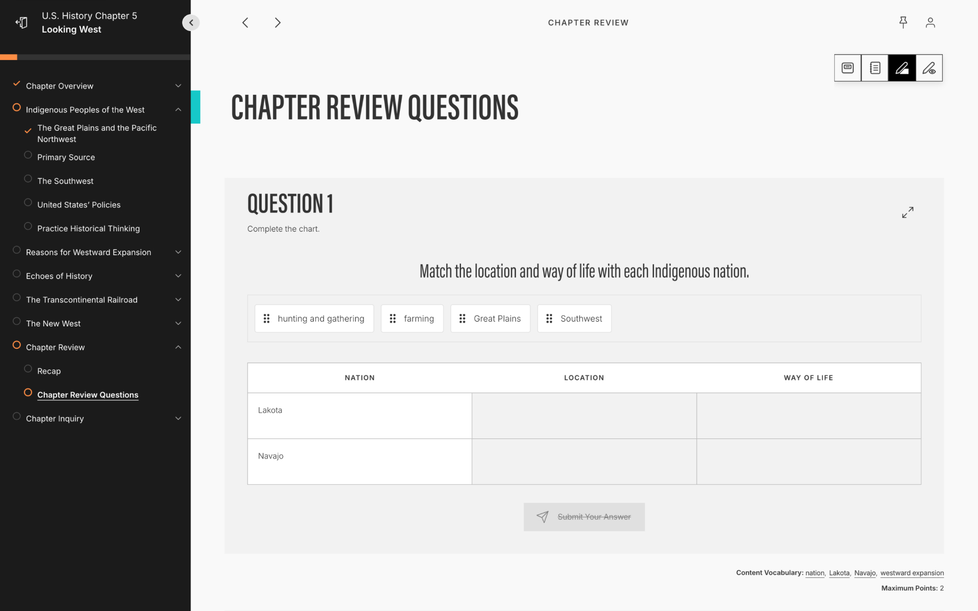 Student Interactives