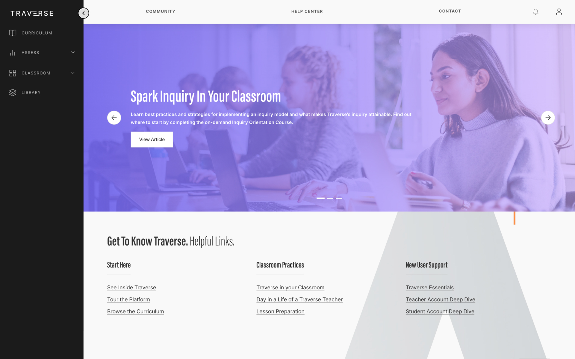 Teacher Homepage